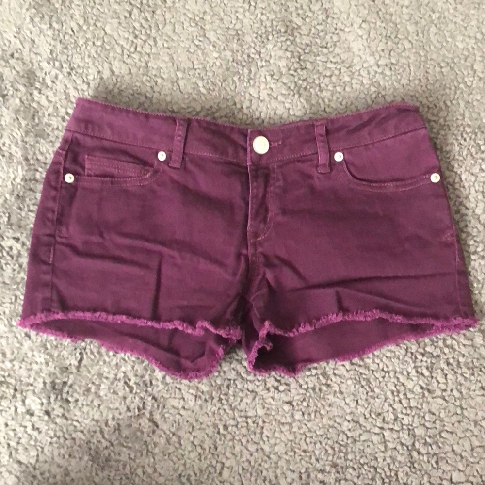 Aeropostale purple shorts